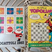 Topolino 1461 con inserto e catalogo Mattel 1983