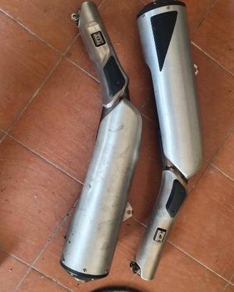 Scarichi originali Suzuki Vstrom DL1000