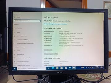 PC fisso usato Intel Core Quad CPU Q8200 2.33 GHZ