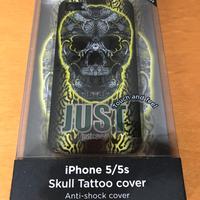 Just cavalli - custodia cover skull tattoo - nuova