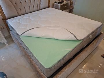 MATERASSO 1600 MOLLE INSACCHETTATE E MEMORY FOAM 