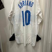 maglia match worn issued Adriano inter 2005/06
