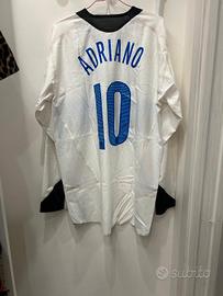 maglia match worn issued Adriano inter 2005/06