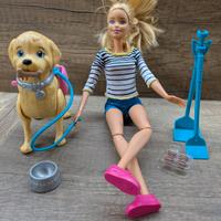 Barbie: set "A spasso con cagnolino"