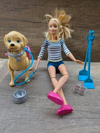 Barbie: set "A spasso con cagnolino"
