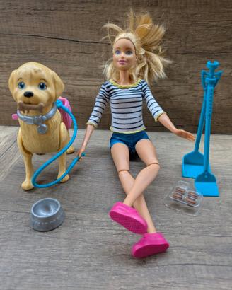 Barbie: set "A spasso con cagnolino"
