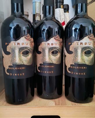 Vino rosso Bolgheri Dimore Phersu tenute rossetti 