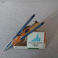 pin biathlon olimpiadi 