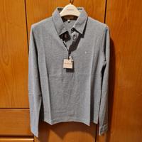 Polo Burberry London grigio tg 46 (size S)