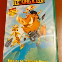 VHS Disney ""In giro per il mondo con Timon e Pum"