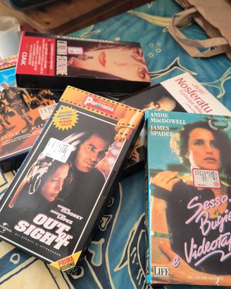 videocassette film vari 