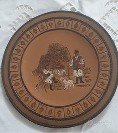 piatto artigianato sardo decorativo