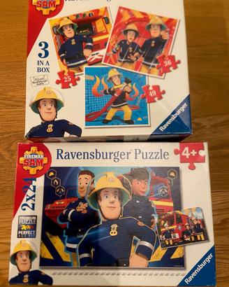 Puzzle SAM Pompiere Zafari Gioco dell' Oca BING