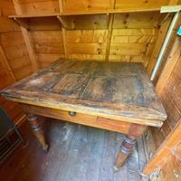 TAVOLO TEDESCA IN LEGNO ALLUNGABILE