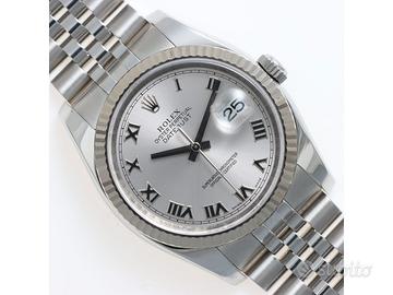 Rolex 116234 Argento Romani Full Set Jubilee