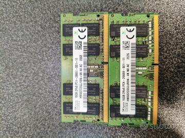 Ram 2x16GB 2666Mhz DDR4 (Laptop)