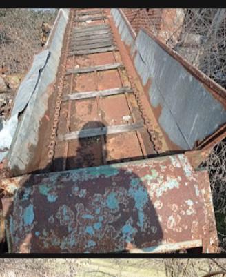 nastro trasportatore fieno senza motore 