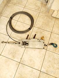 Paranco manuale Tractel da 800Kg