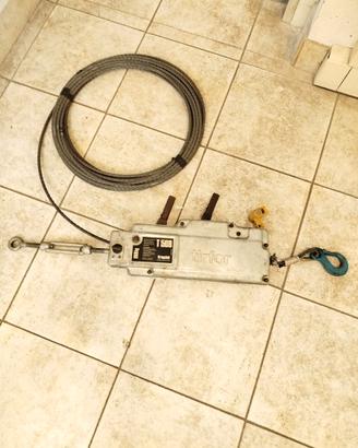Paranco manuale Tractel da 800Kg