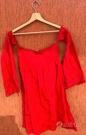 Vestito rosso estivo