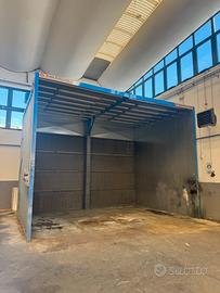 Tecnoazzurra - Cabina di verniciatura