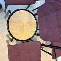 Sedie telaio in ferro