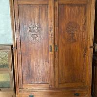 guardaroba stile floreale