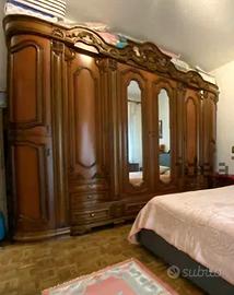 Armadio, Comò con specchio Stile Veneziano Vintage