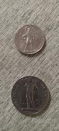 monete da 50 cent e 2 lire del Vaticano 