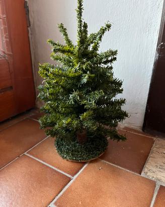 Abete finto per presepe