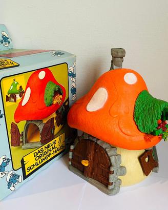 Casa Grande dei Puffi 40001 Schlumpf Schleich ’80