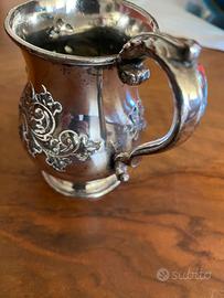 Boccale antico inglese con dedica