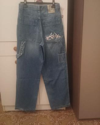 Jeans Baggy Denim stile Carpenter - Brand "The Blu