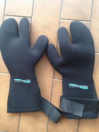 Guanti XL lunghi in neoprene per muta stagna nuovi