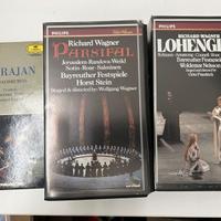 Opere Wagner in videocassette vhs da Bayreuth