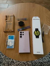 Galaxy S23 ultra  512GB + Galaxy watch 6