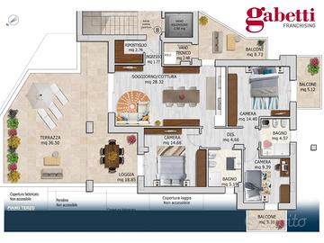 Attico/Mansarda Riccione [Cod. rif QR098VRG]