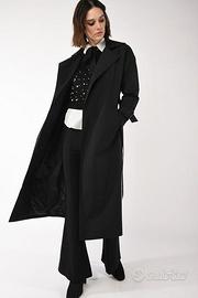 Trench Donna Nuna Lie Oversize Cintura taglia M