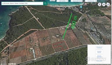 Terreno agricolo con acqua potabile e fogna