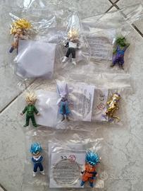 8 Mini Action Figure Dragonball Originali Nuovi Si