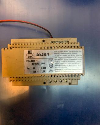 Alimentatore urmet 6/ 12 v ac per citofoni