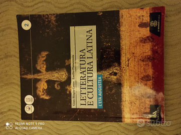 Letteratura e cultura latina 2 e 3