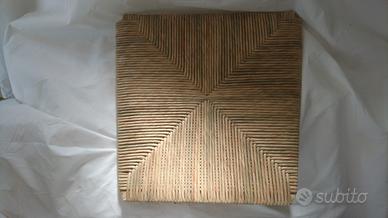 Sedile/fondo in paglia