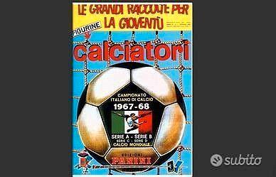 figurine album calciatori panini 1967-68