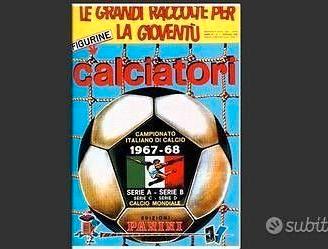 figurine album calciatori panini 1967-68