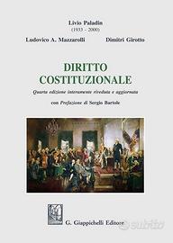 Libro "Diritto costituzionale", di Paladin (2018)