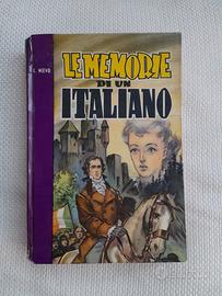 Libro antico Le memorie di un italiano di Nievo
