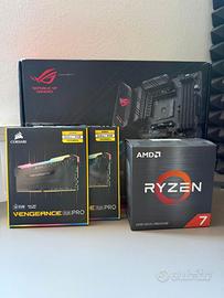 Ryzen 7 5800X + ROG B550 + 32GB RAM Corsair DDR4