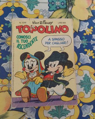 Topolino Walt Disney 2 fumetti rari (1981)