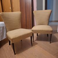 Coppia poltroncine da camera anni 60